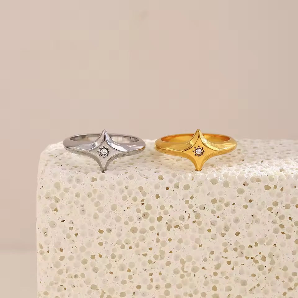 Nova Star Ring Silver S8