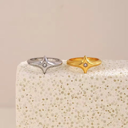 Nova Star Ring Silver S8