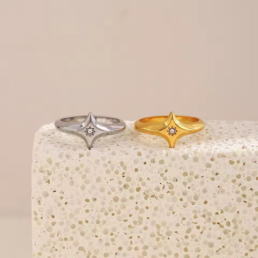 Nova Star Ring Silver S6