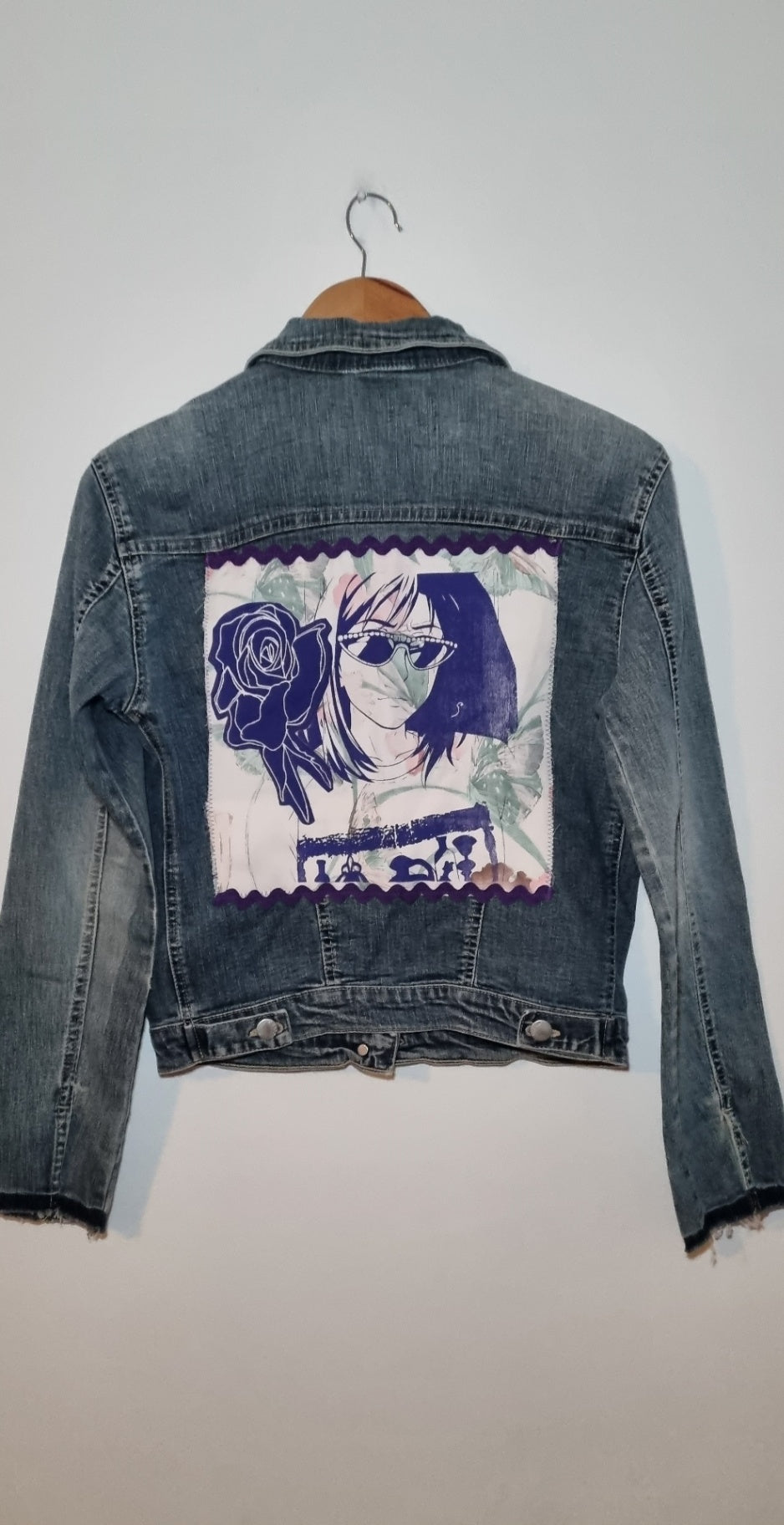 Manga Floral Printed Jacket 