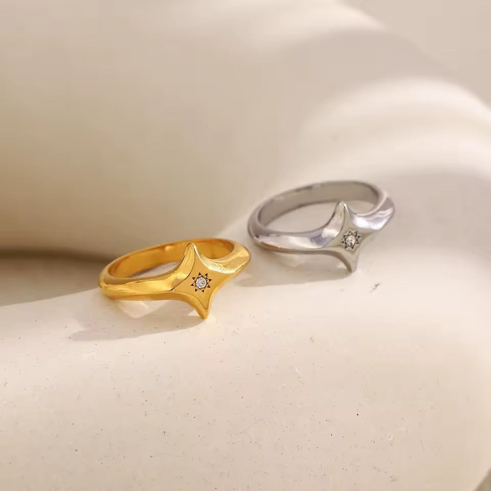 Nova Star Ring Silver S8