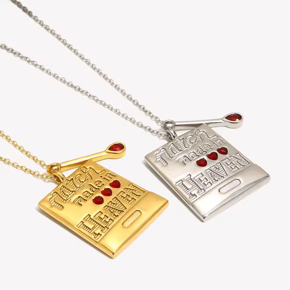 Match Made In Heaven Necklace Gold 