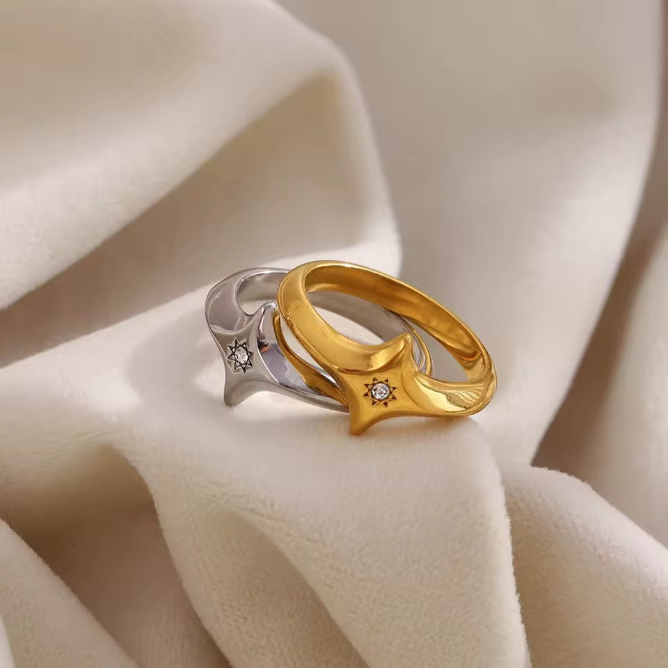 Nova Star Ring Silver S7