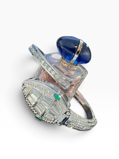Silver Snake Watch Silver Crystal