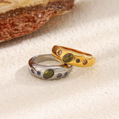 Astral Orbit Ring Silver Size 7