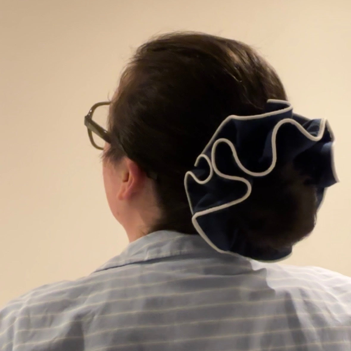 Sporty Scrunchie Navy