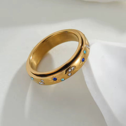 Kismet Spinner Ring Gold Size 6