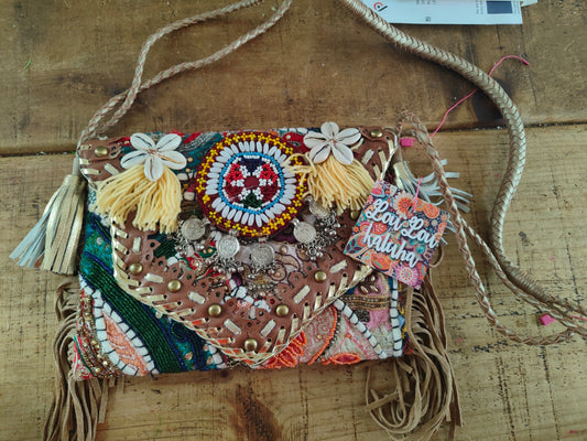 Chilean Boho bag - Cream