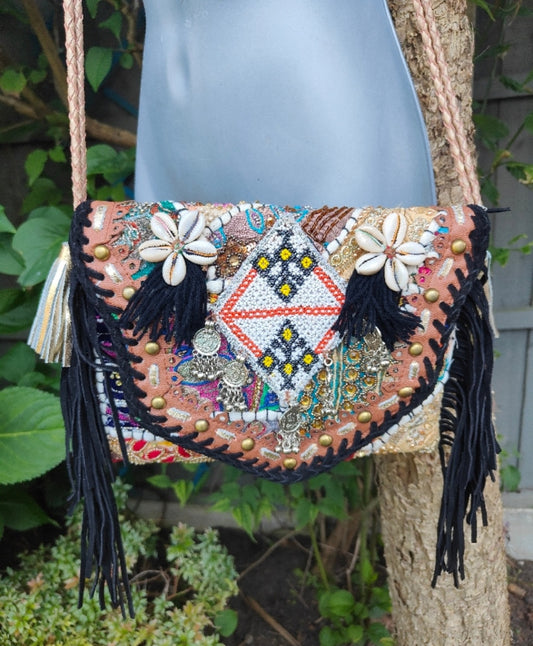 Chilean Boho bag - Black