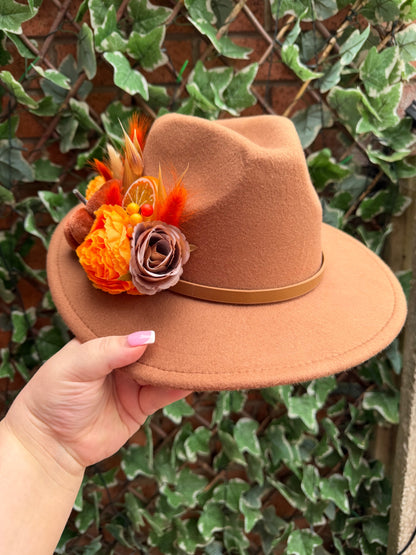 Pumpkin Spice Fedora 