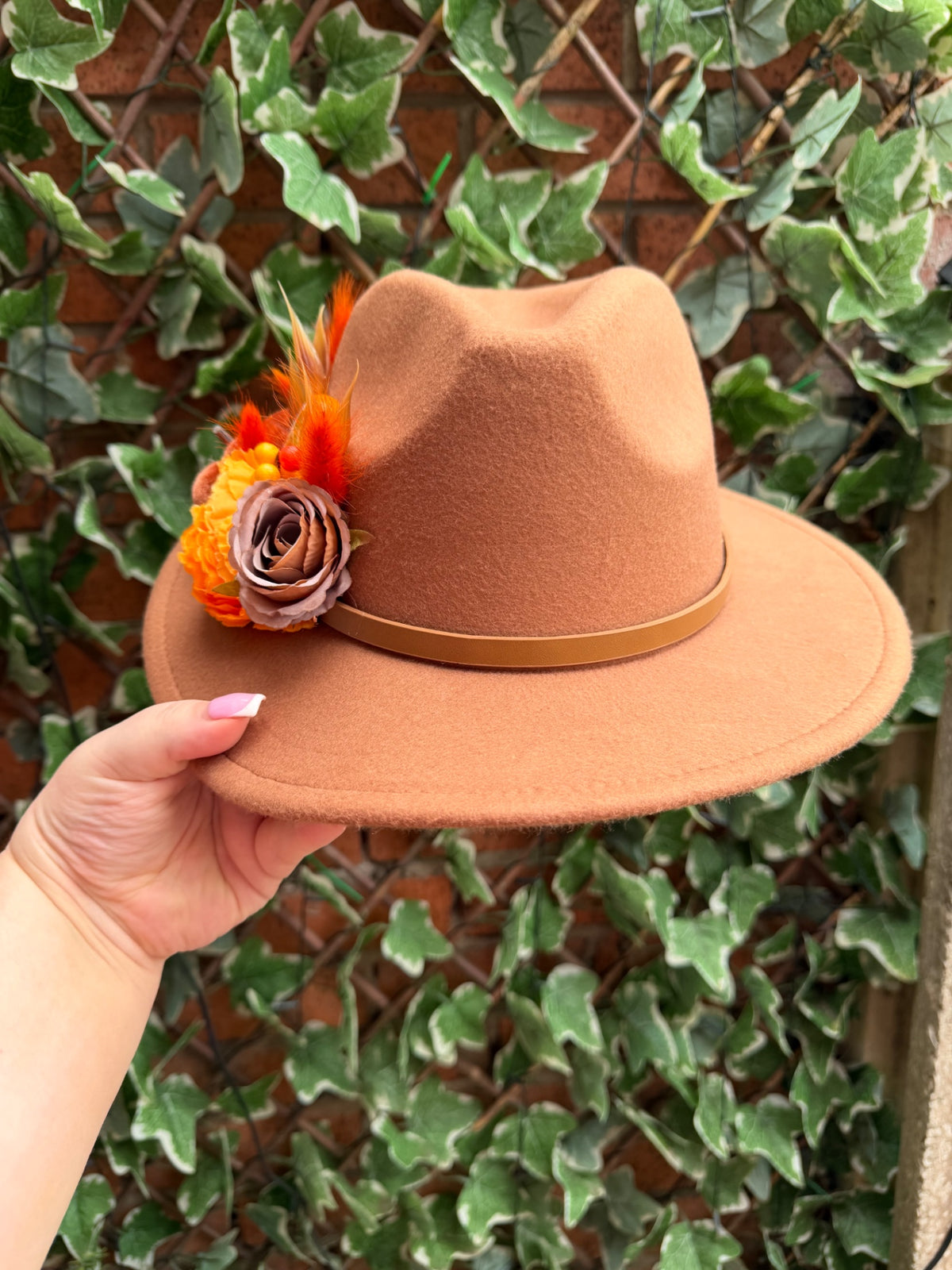 Pumpkin Spice Fedora 