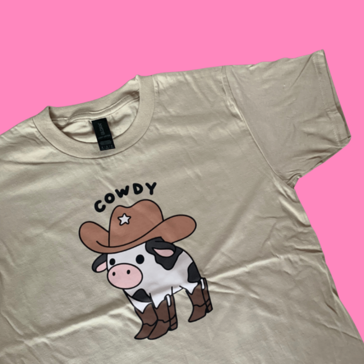 Kids cowdy tshirt