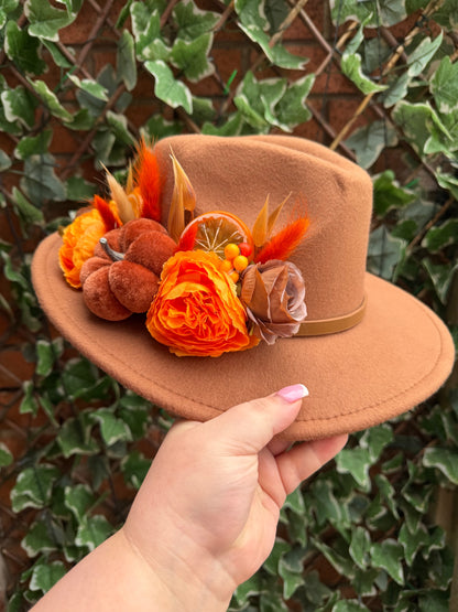 Pumpkin Spice Fedora 