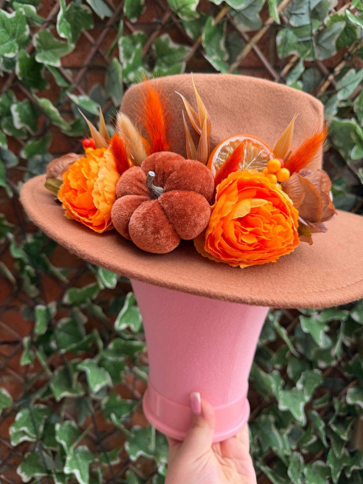 Pumpkin Spice Fedora 