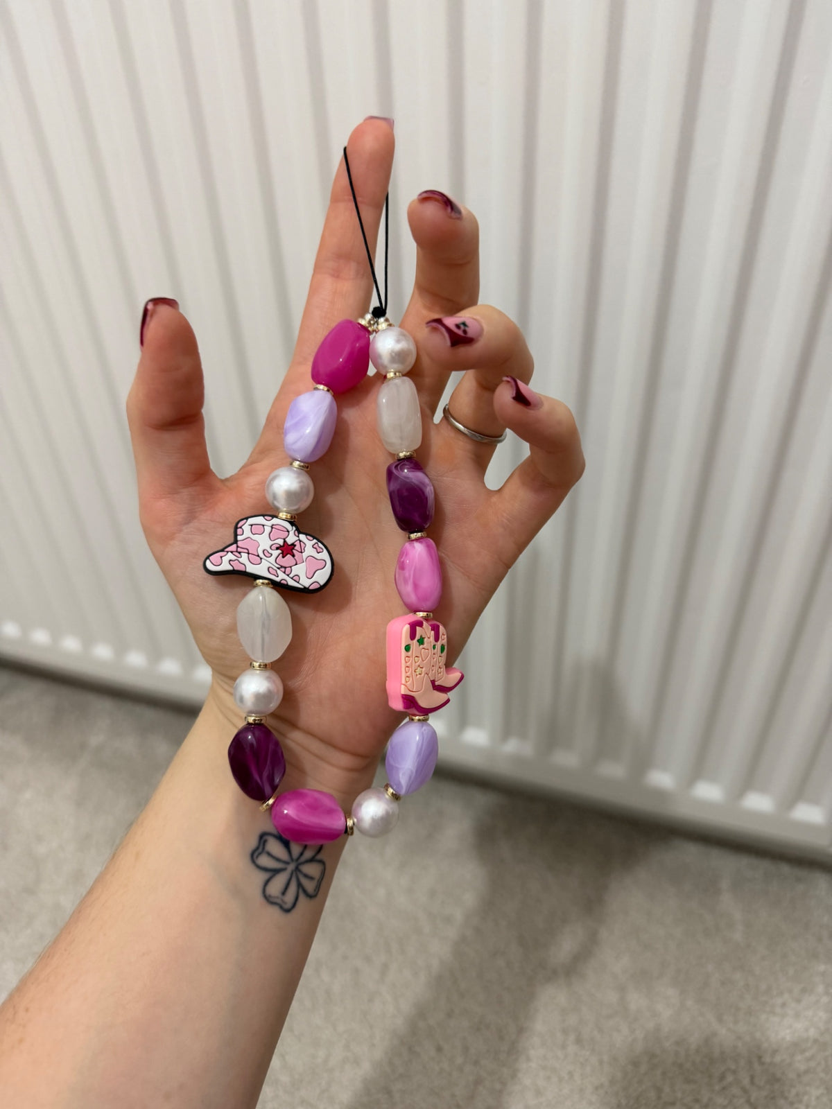 ‘Cowgirl’ phone charm