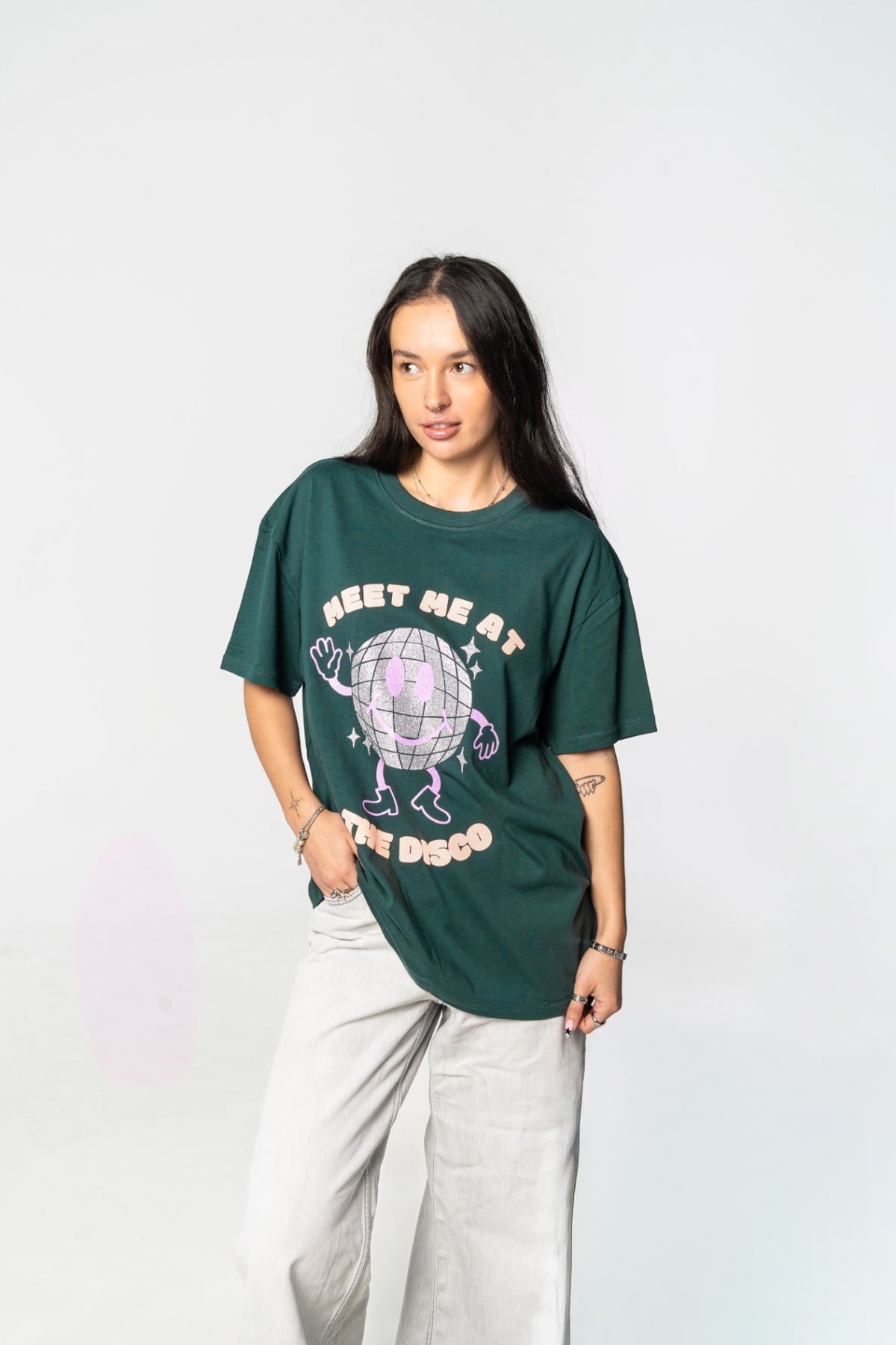 Disco Dave Green Tshirt M