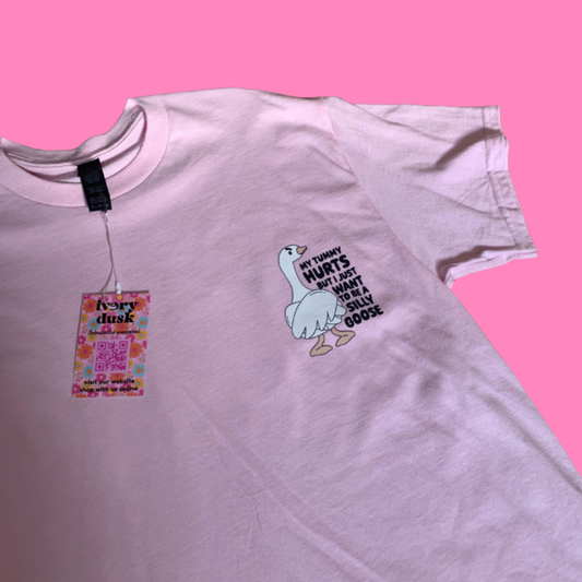 Silly goose pink tshirt