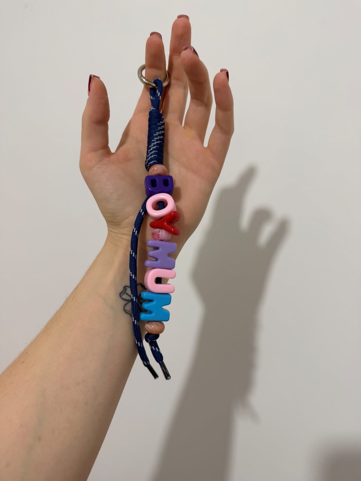 ‘Boy mum’ rope keyring