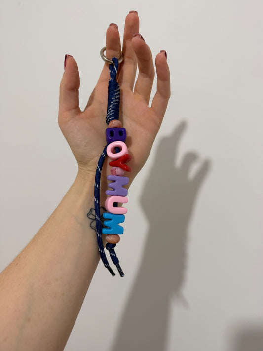 ‘Boy mum’ rope keyring