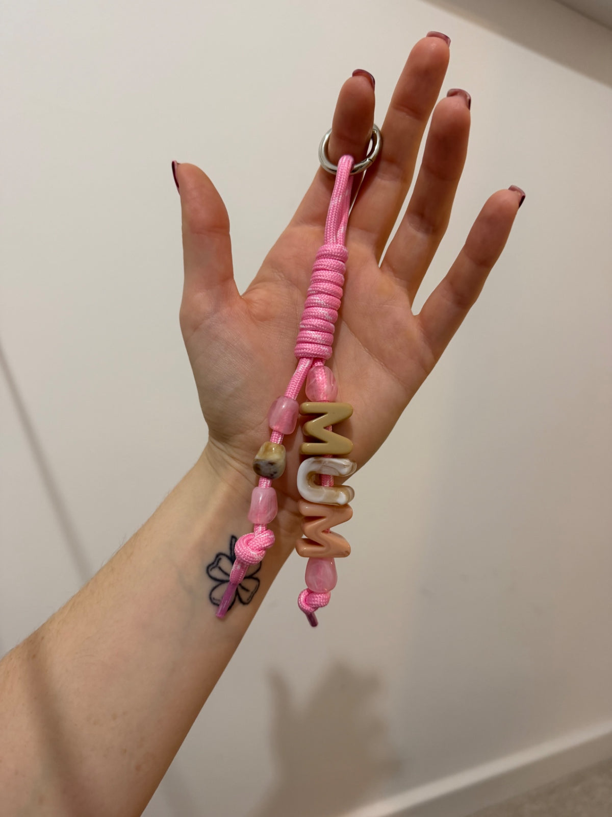‘Mum’ rope charm