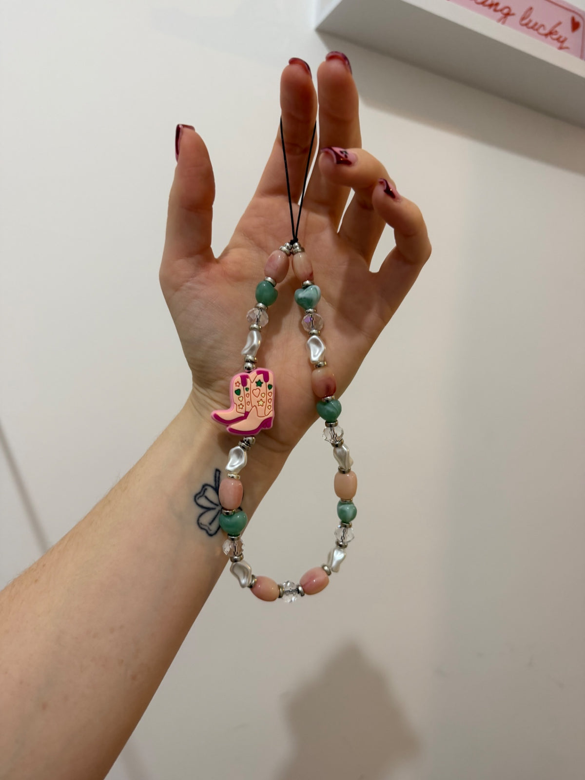 ‘Cowgirl’ phone charm