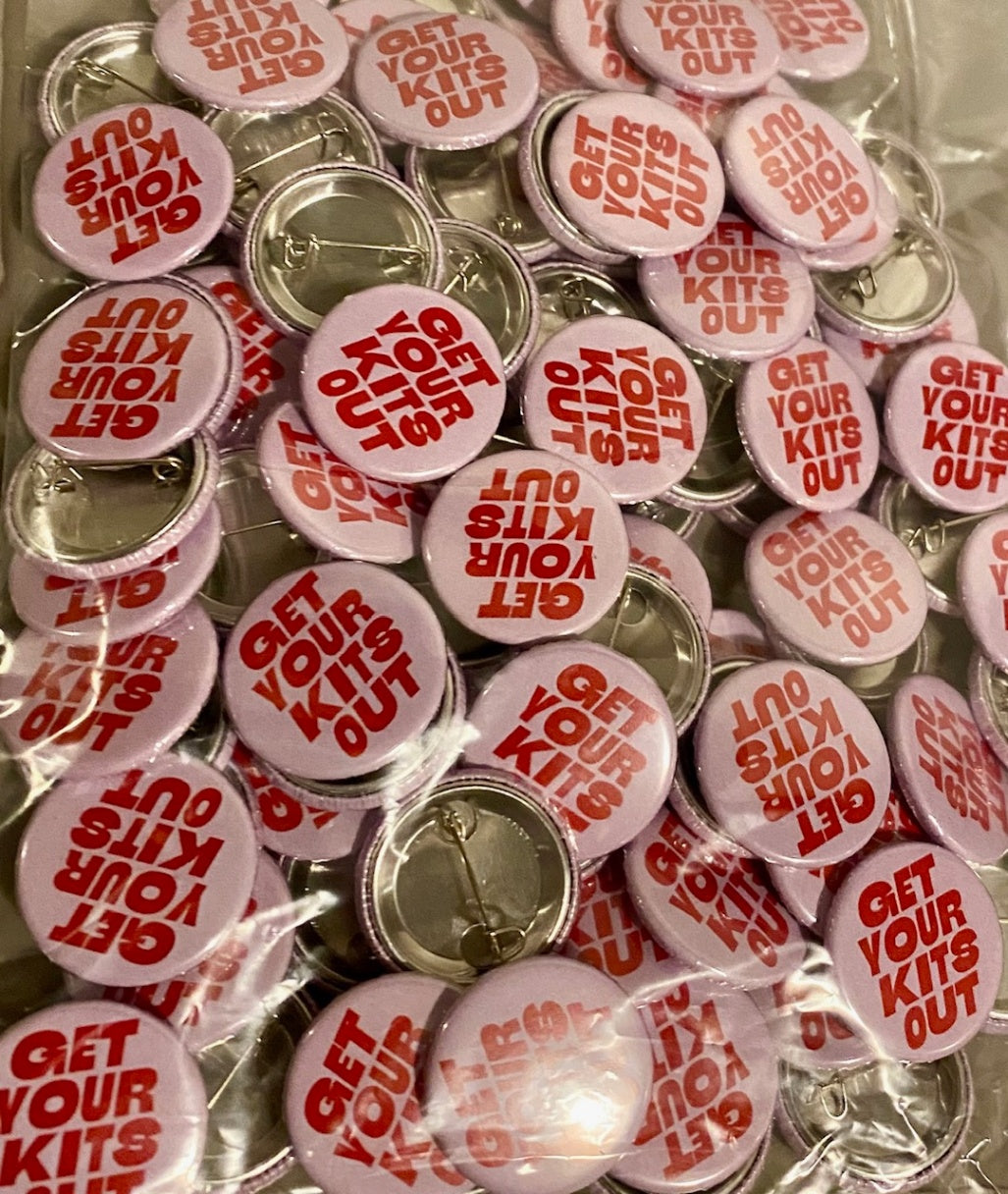 Get Your Kits Out badge