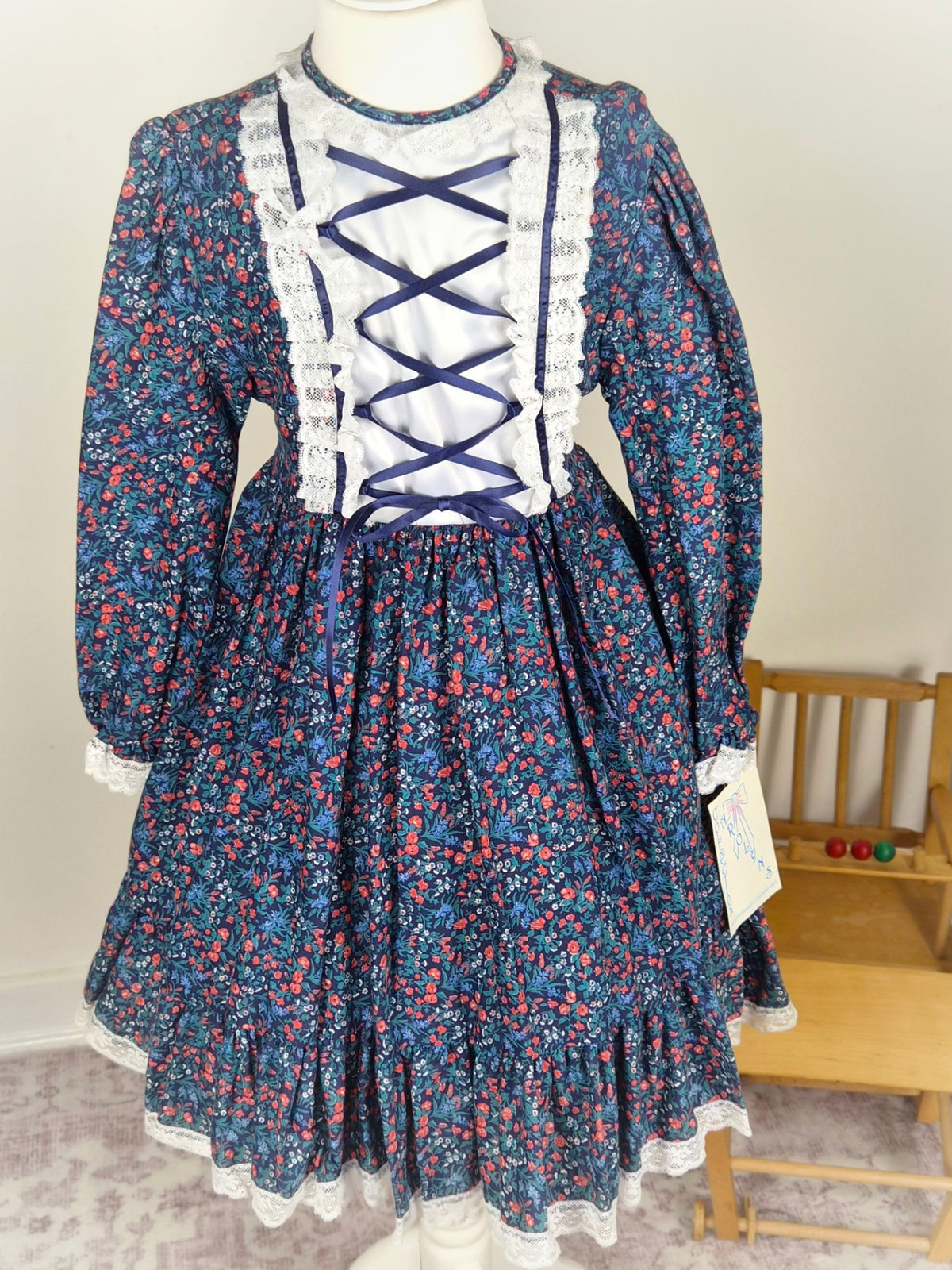 7-8 years vintage dress