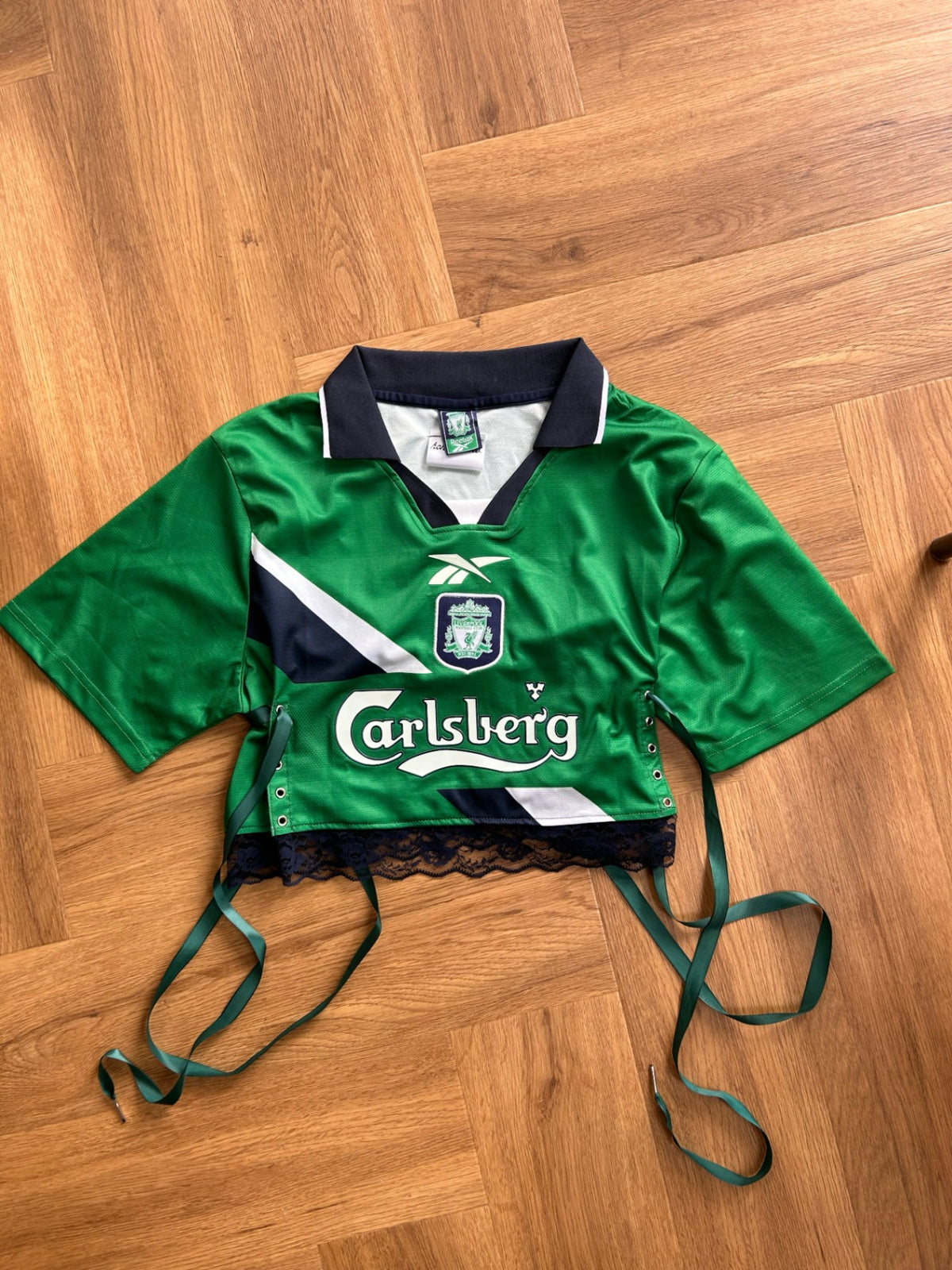 GYKO presents Studio Honeymoone upcycled Liverpool FC jersey