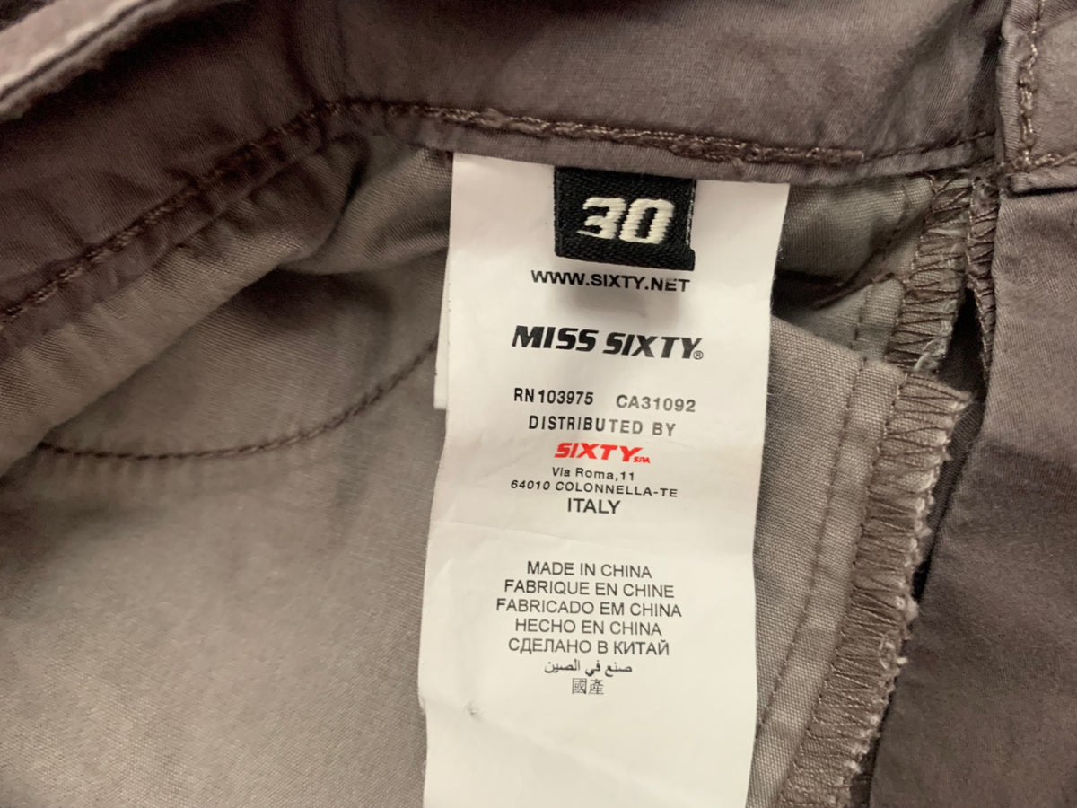100% cotton miss sixty cargos 