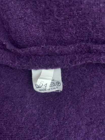 vintage italian 100% wool purple jacket 
