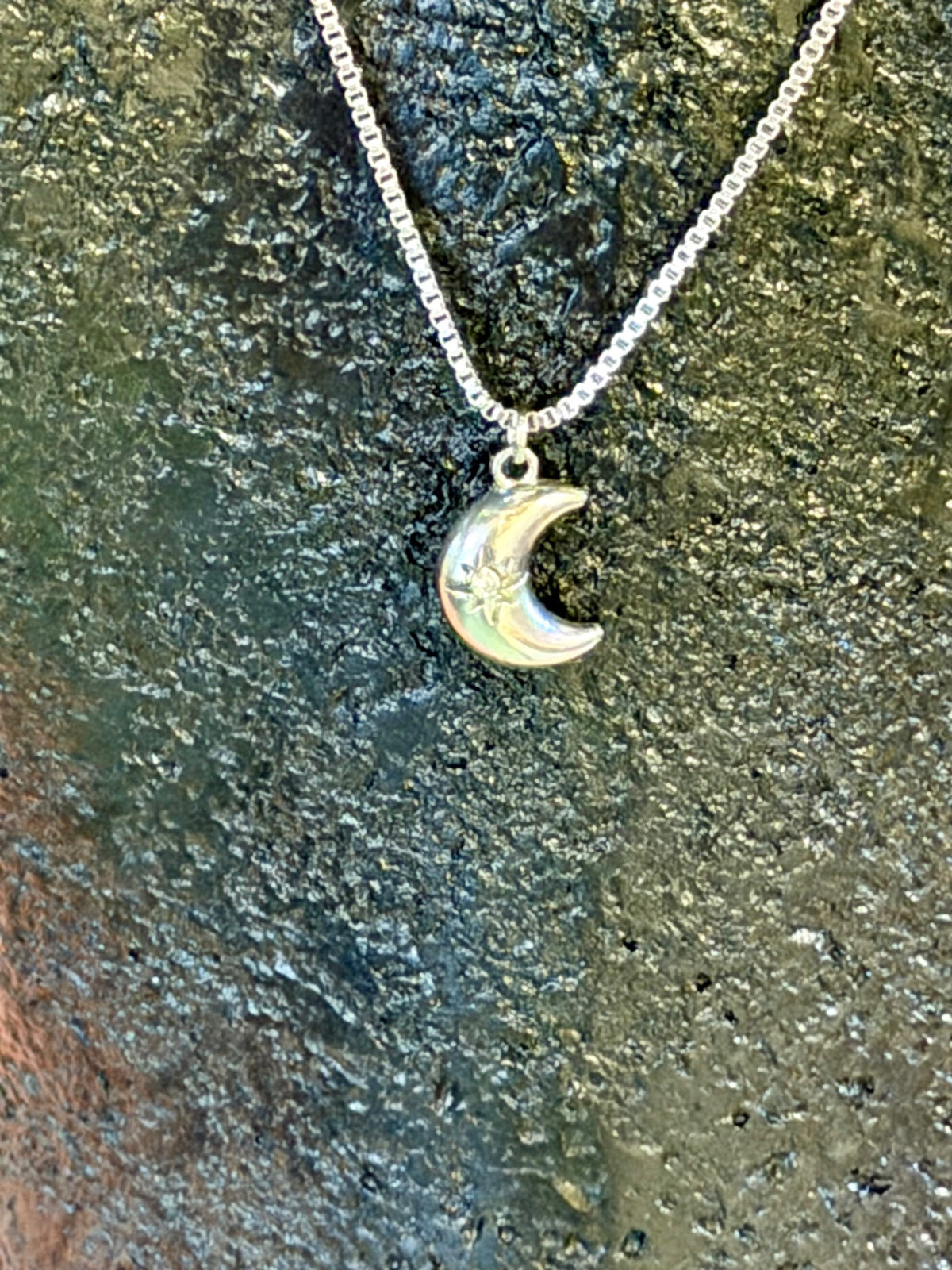 Moon Crystal pendant Necklace 