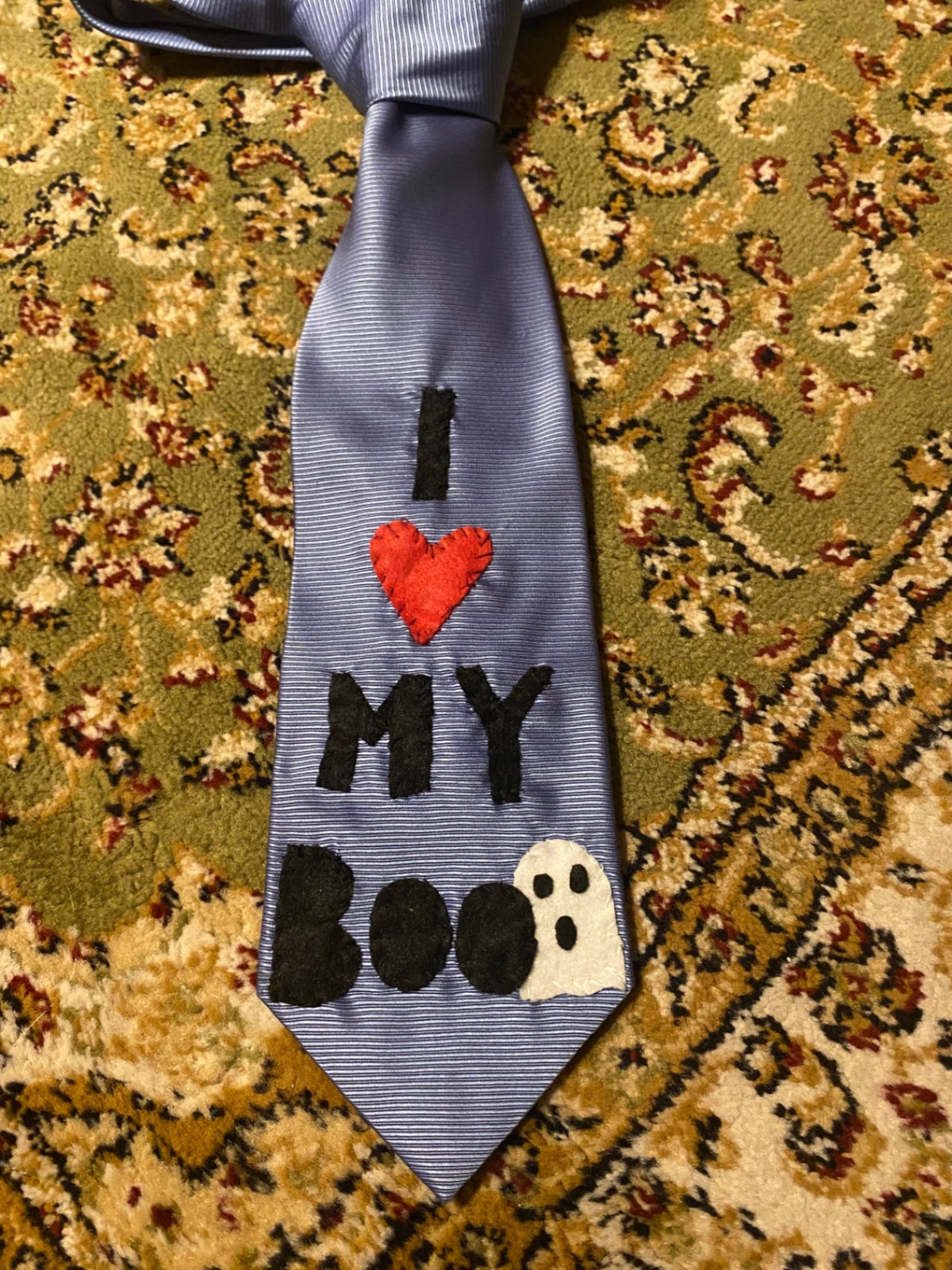 I <3 MY BOO Up-cycled tie