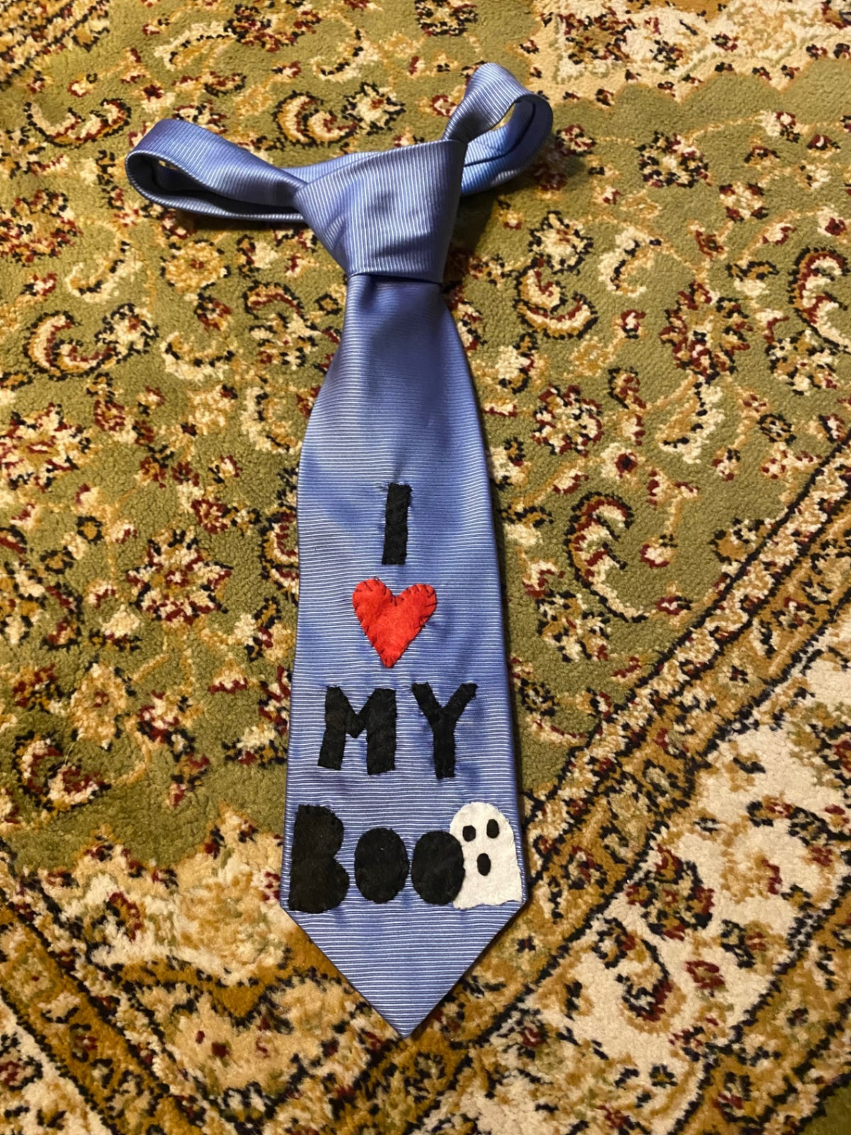 I <3 MY BOO Up-cycled tie