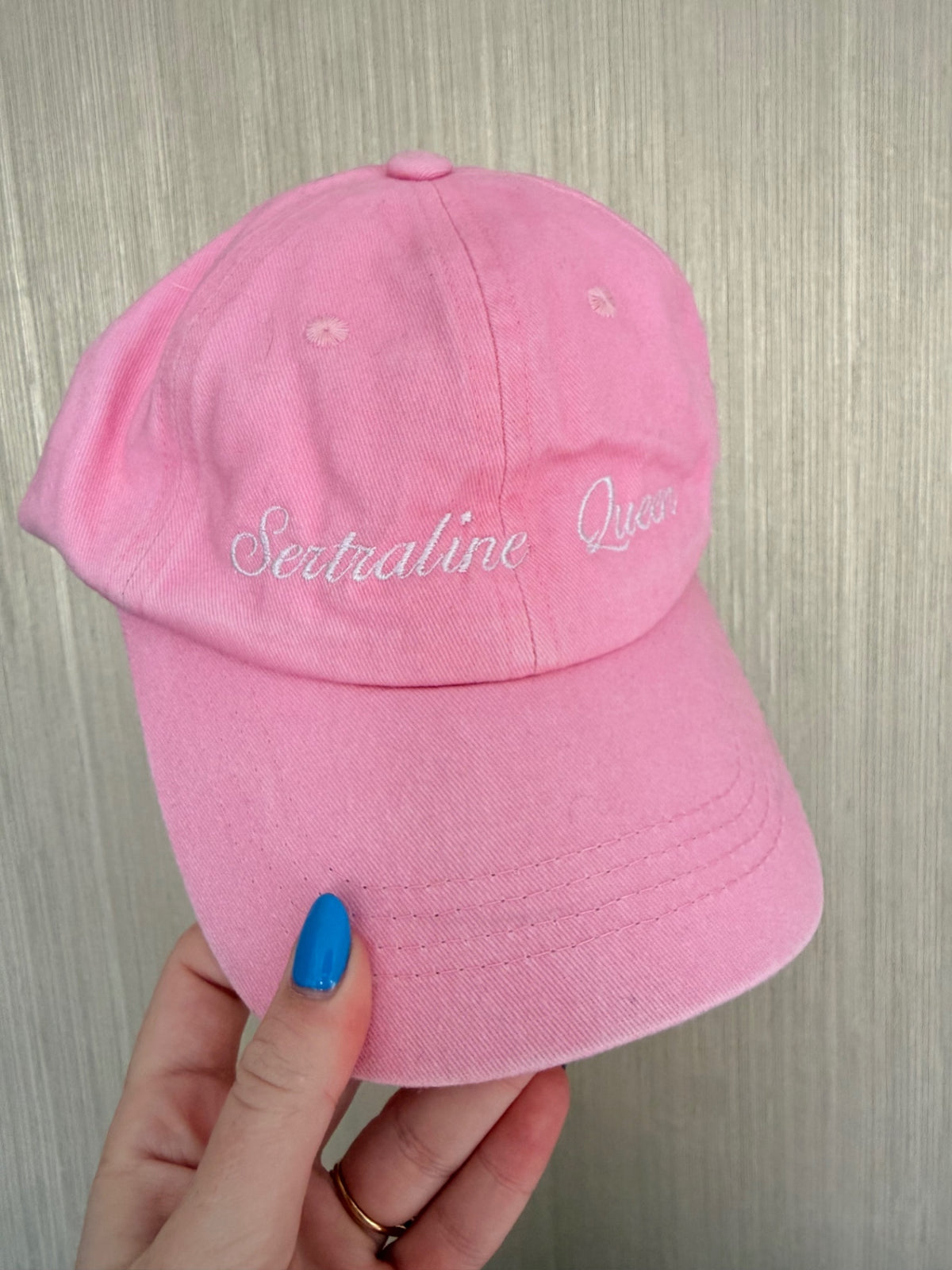 Sertaline Queen Embroidered Baseball Cap