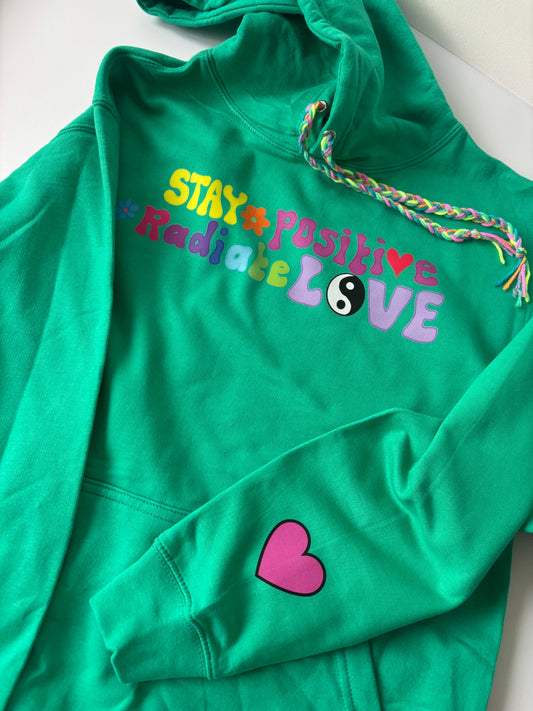 Green hoodie size small THE MAGIC LABEL