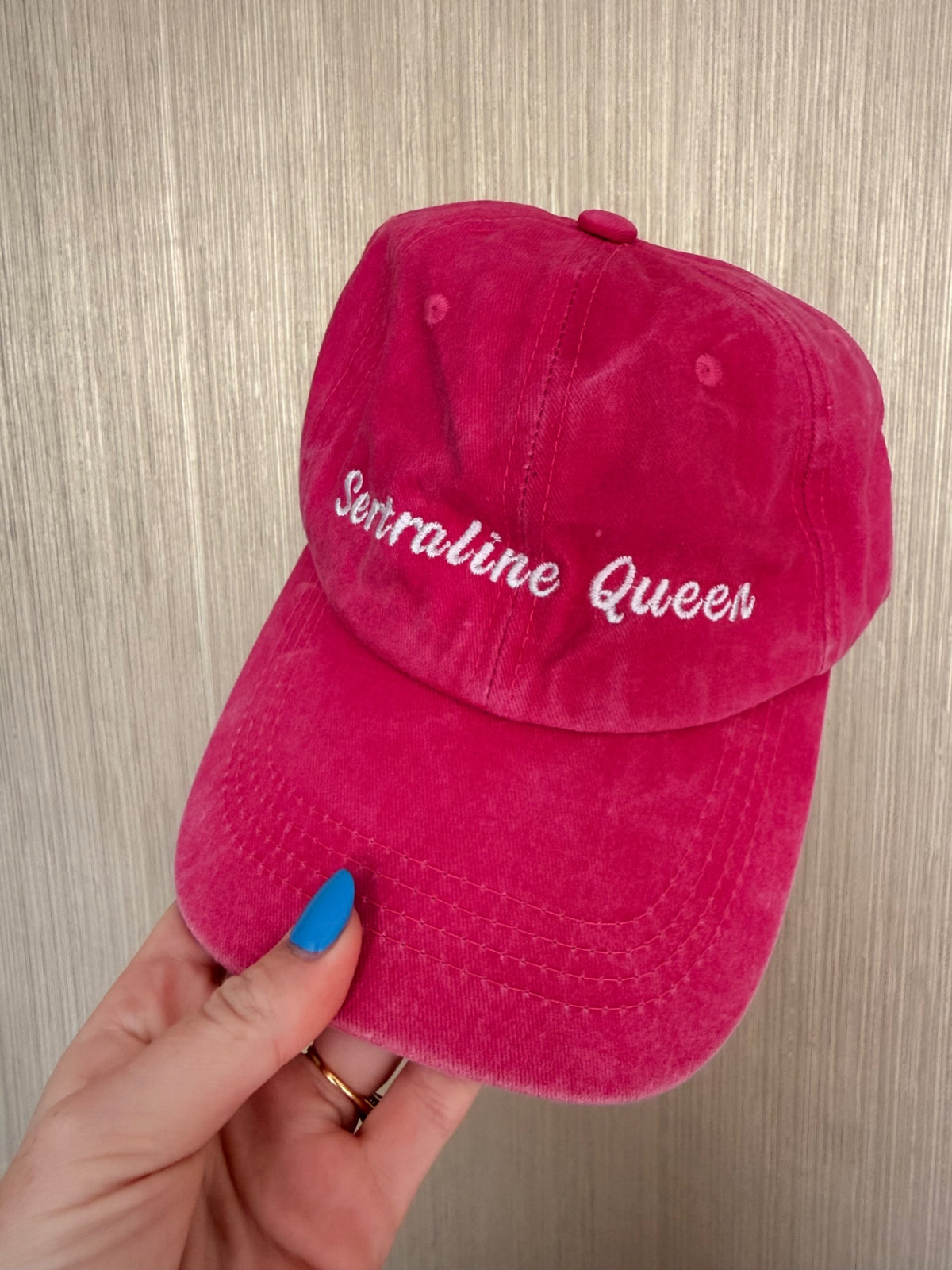 Sertaline Queen Embroidered Baseball Cap