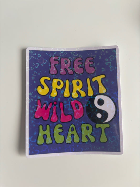 Free spirit sticker THE MAGIC LABEL