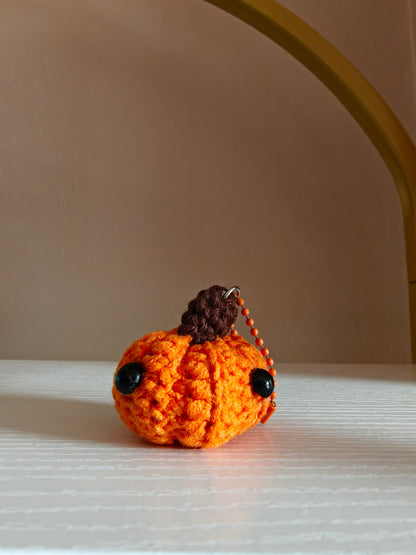 Pumpkin keyring 