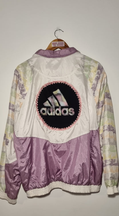 Pastel Retro Custom Windbreaker 