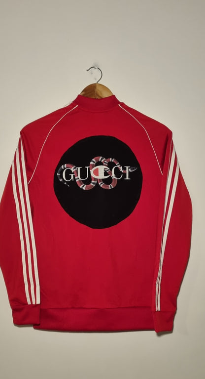 Red Mash Up Sports Jacket