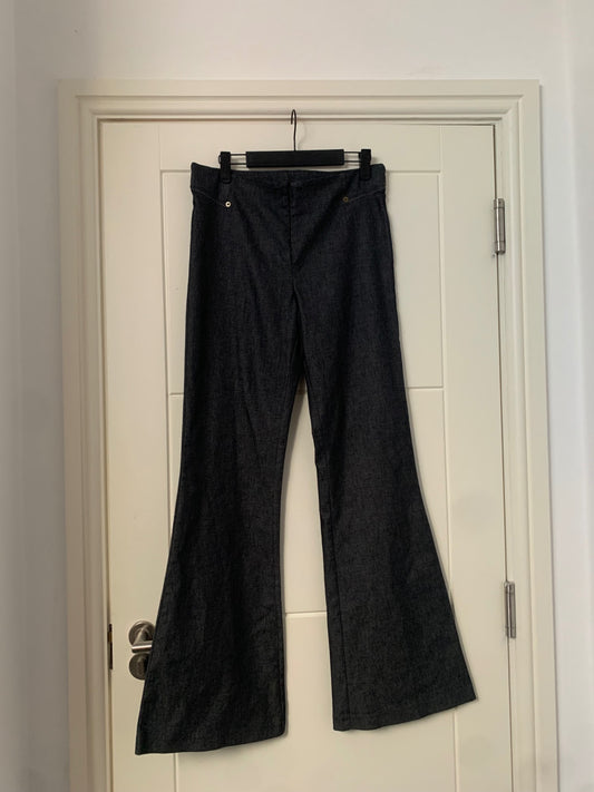 vintage 61% cotton flares 