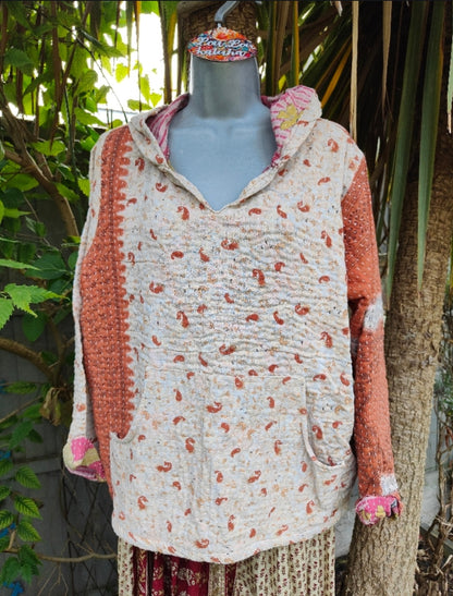 Kantha Hoodie - One Size 