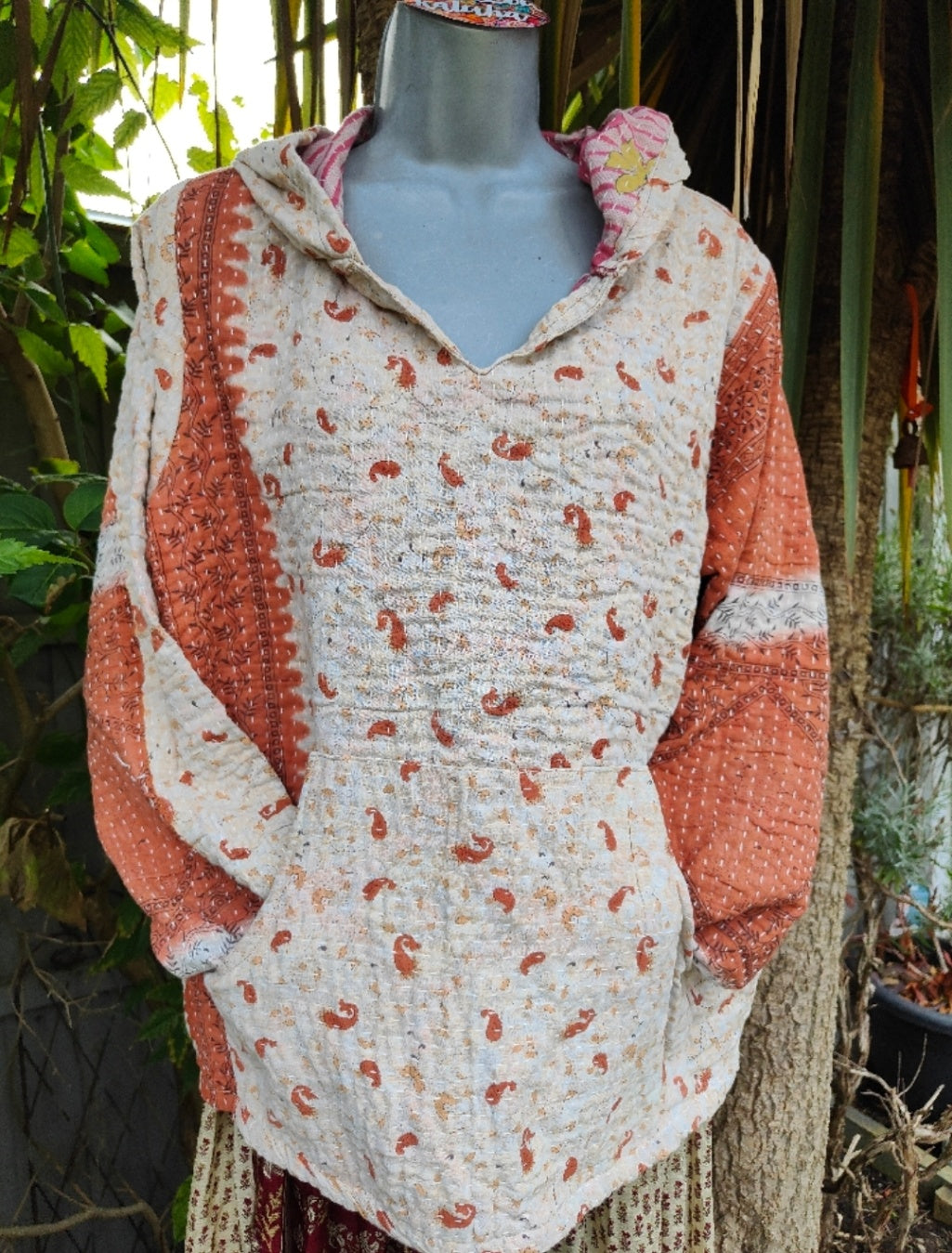 Kantha Hoodie - One Size 