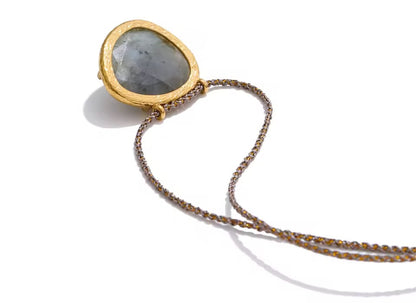 Labradorite Gem Stone Necklace