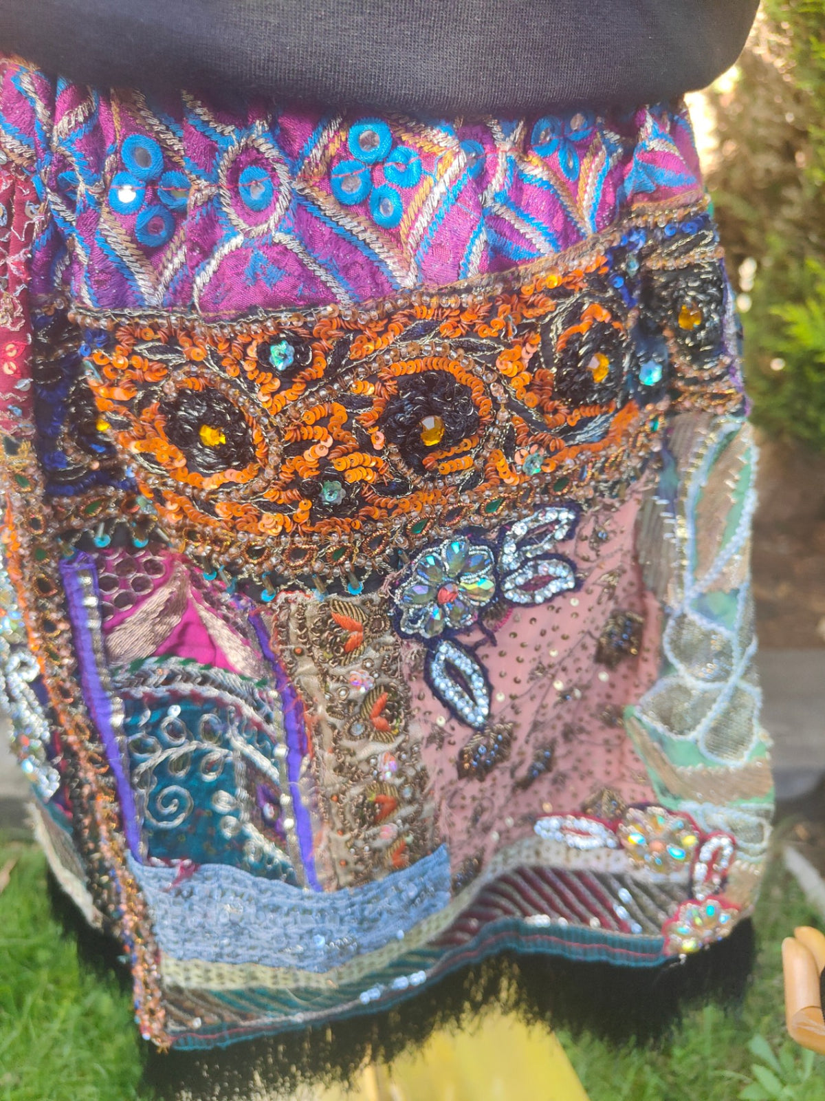 Limited edition Jewelled mini skirt 28 -40 inch waist