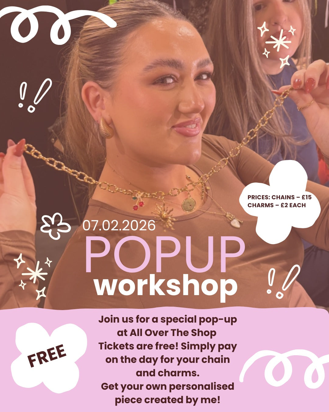 7th February  - Charm Bar Pop Up