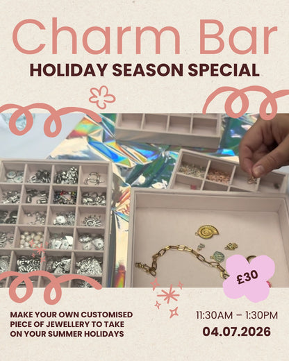 4th July - Charm Bar Workshop – Holiday Season Special